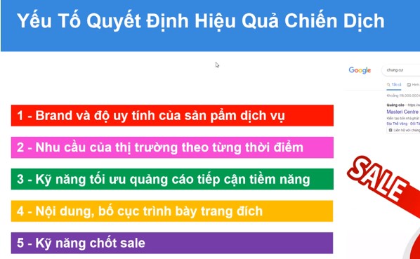 yếu tố quyết định hiệu quả quảng cáo